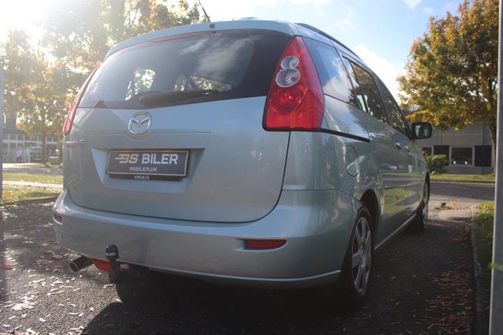 Blå Mazda 5 fra 2007