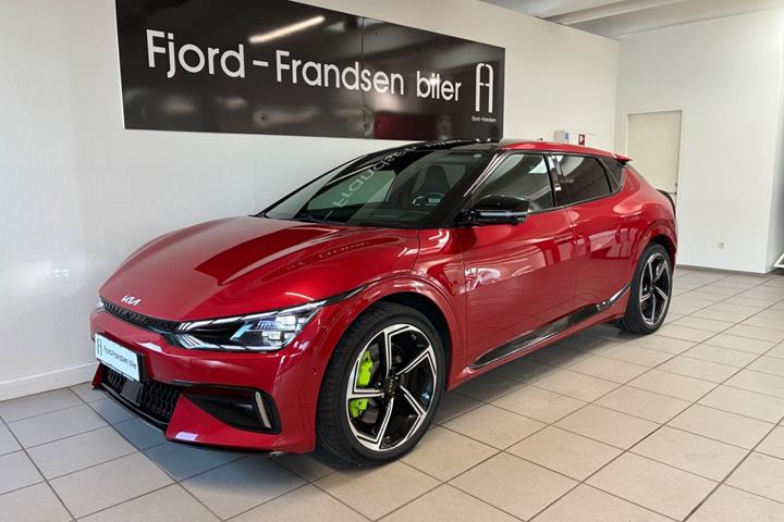 Rød Kia EV6 fra 2022