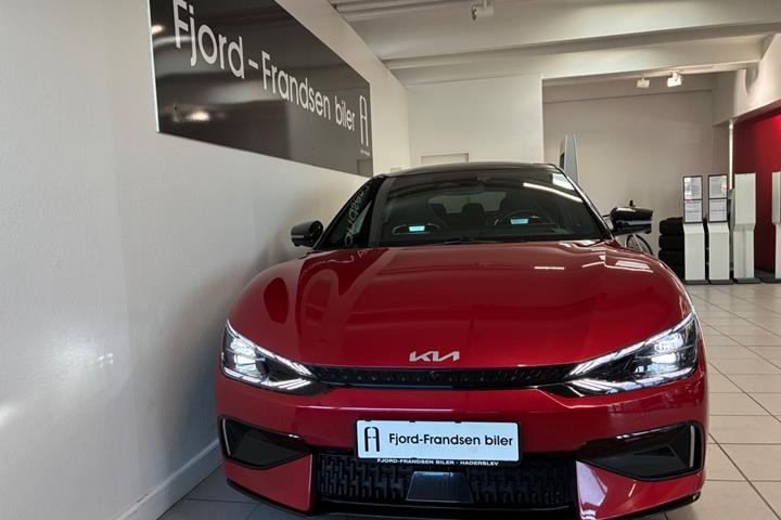 Rød Kia EV6 fra 2022