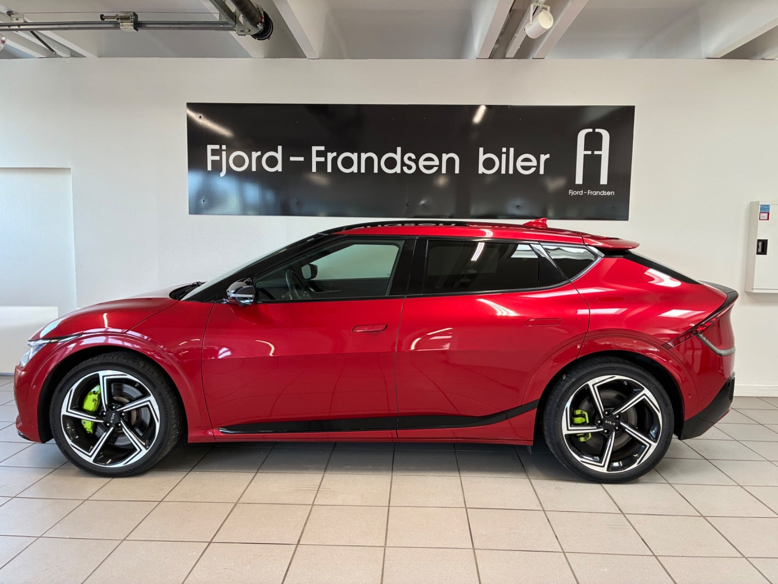 Rød Kia EV6 fra 2022