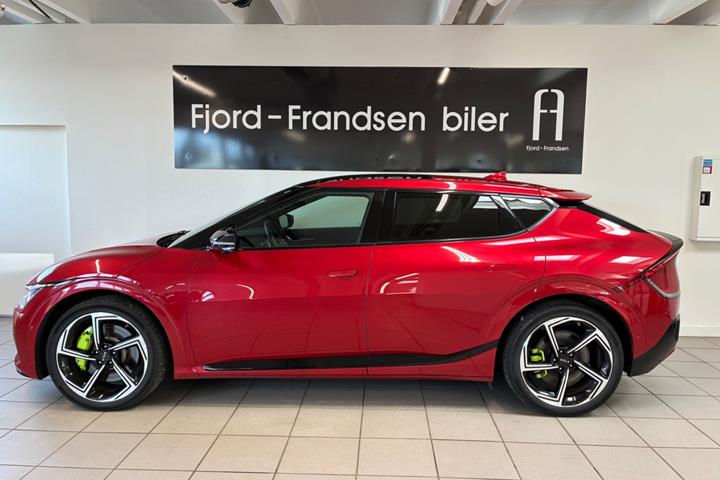 Rød Kia EV6 fra 2022