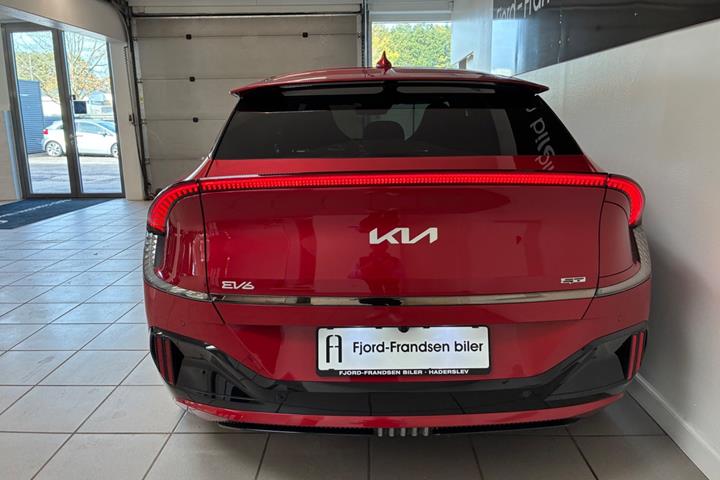 Rød Kia EV6 fra 2022