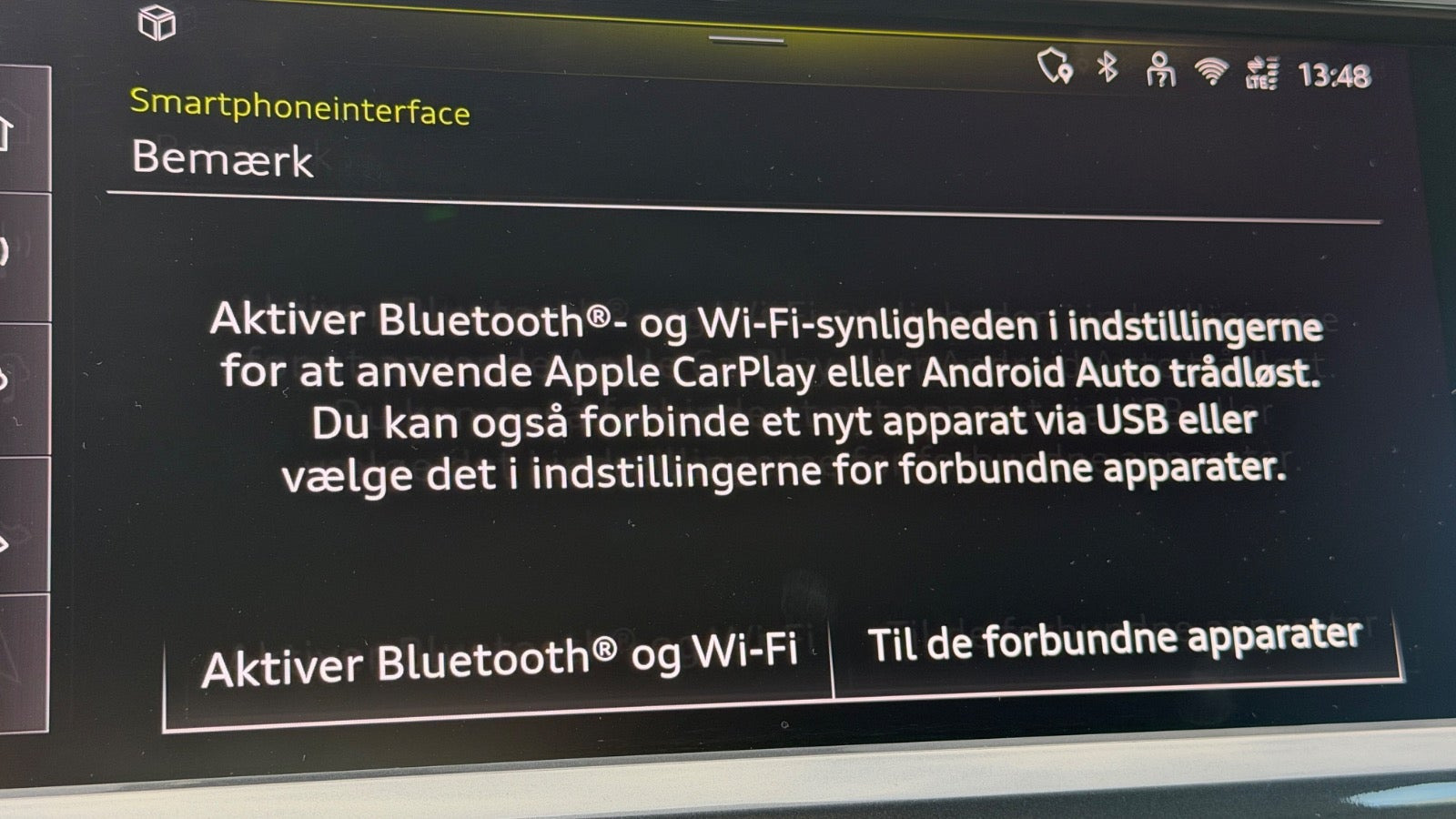 Blå Audi Q4 e-tron fra 2025