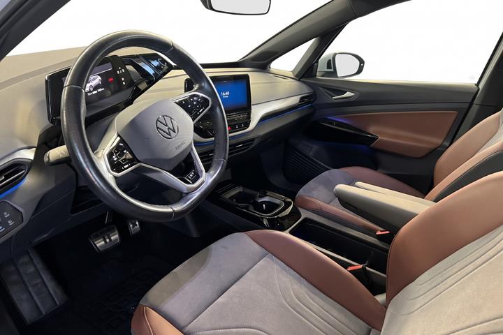 Hvid VW ID.4 fra 2021