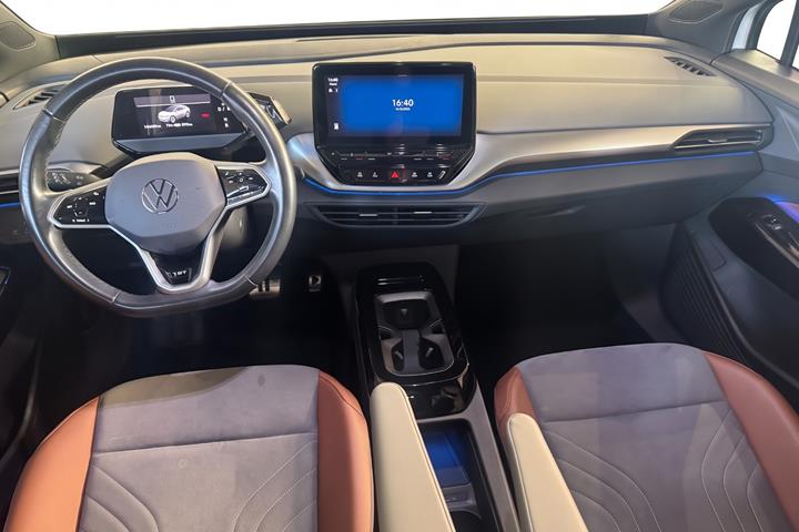 Hvid VW ID.4 fra 2021