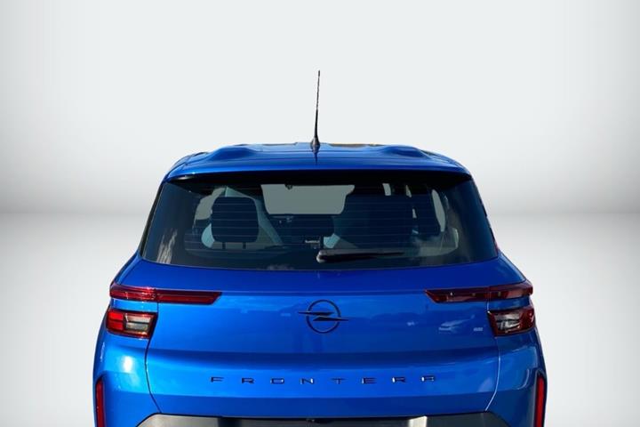 Blå Opel Frontera fra 2025