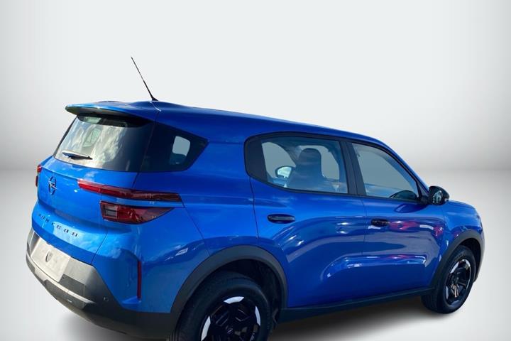 Blå Opel Frontera fra 2025