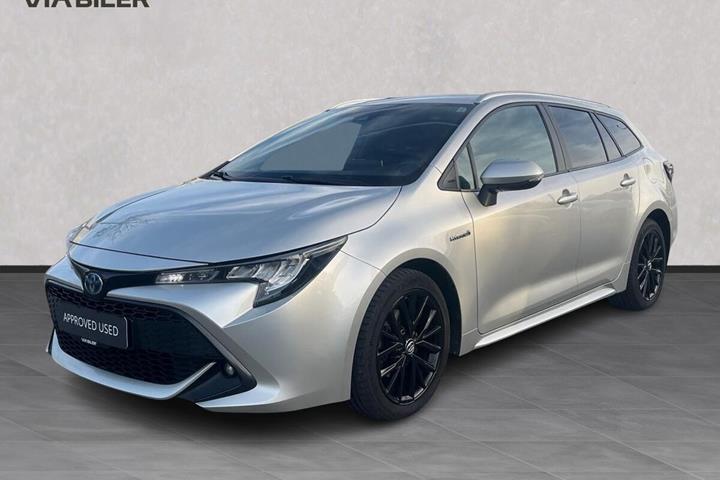 Sølv Toyota Corolla fra 2020