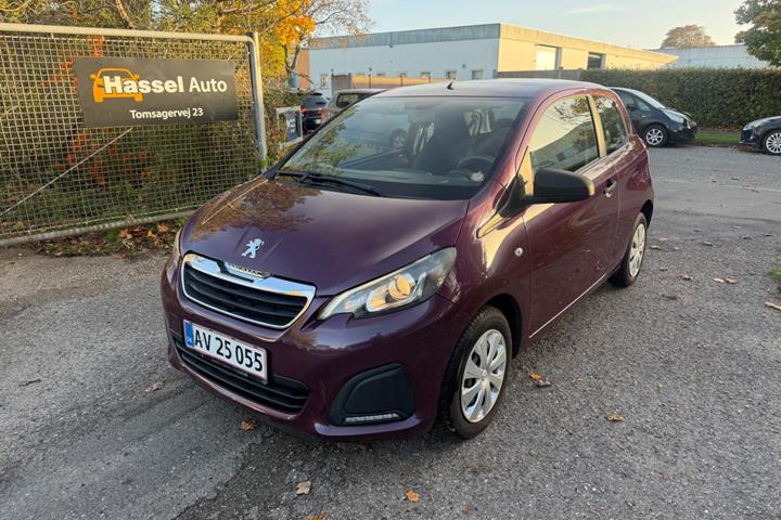 Grøn Peugeot 108 fra 2015