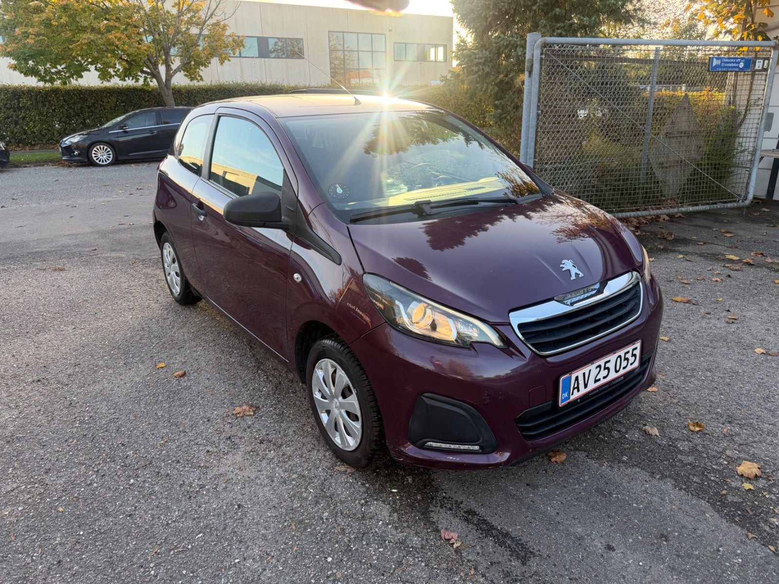 Grøn Peugeot 108 fra 2015