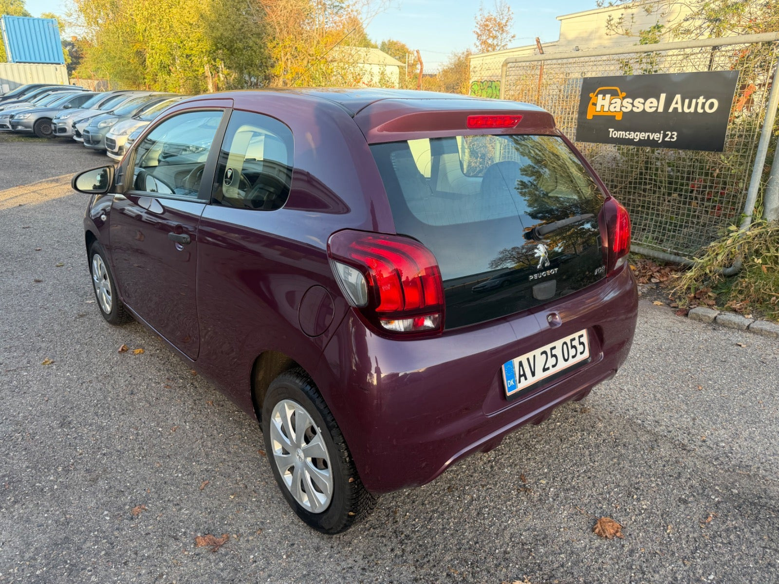 Grøn Peugeot 108 fra 2015