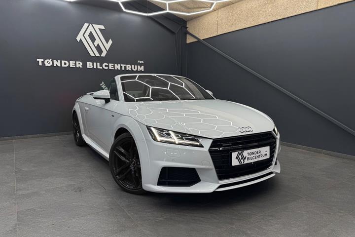 Hvid Audi TT fra 2016
