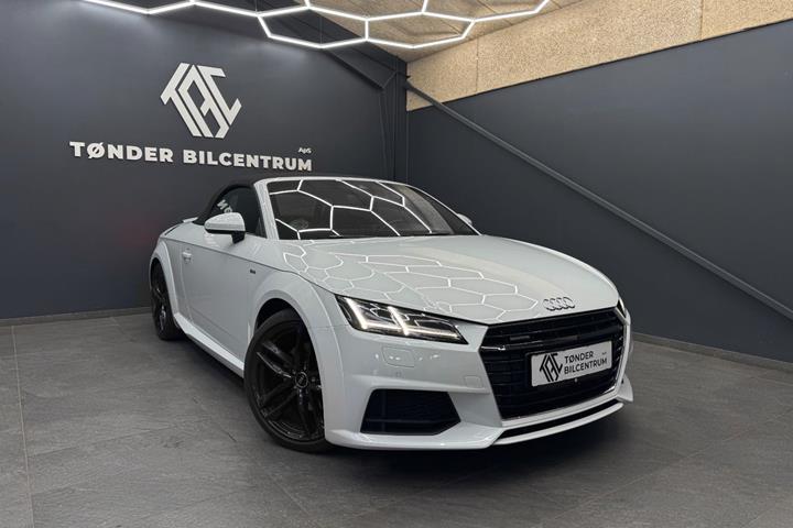 Hvid Audi TT fra 2016