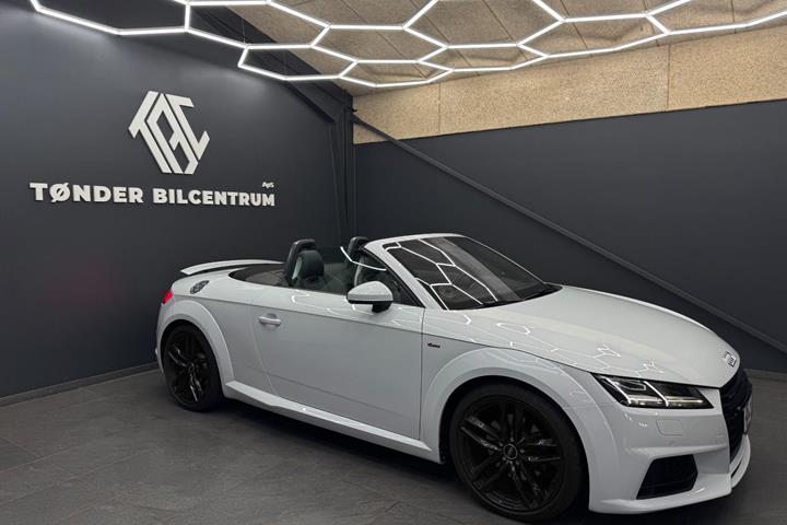 Hvid Audi TT fra 2016