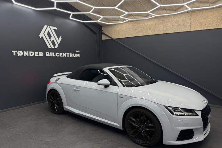 Hvid Audi TT fra 2016
