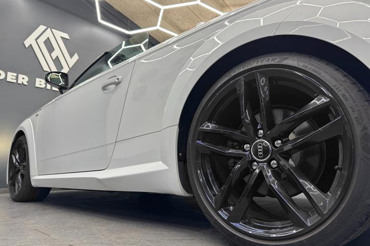 Hvid Audi TT fra 2016