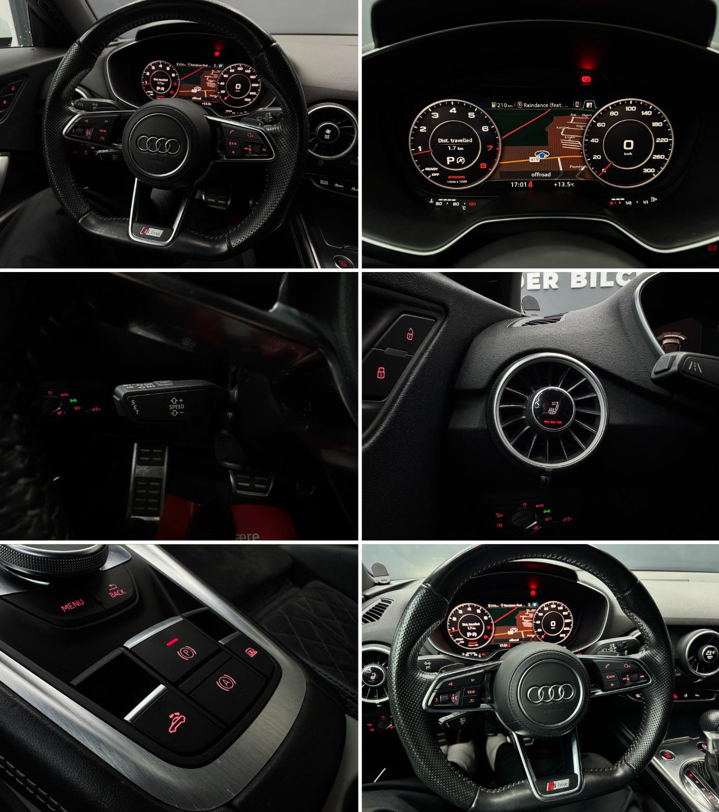 Hvid Audi TT fra 2016