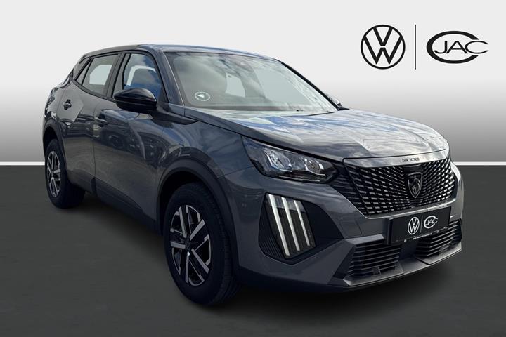 Grå Peugeot 2008 fra 2024