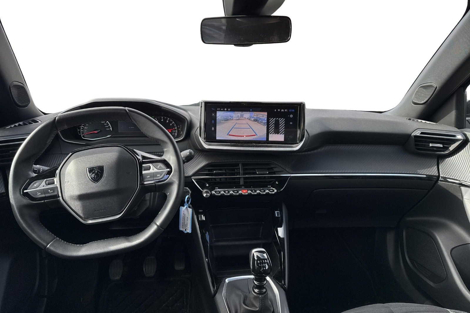 Grå Peugeot 2008 fra 2024