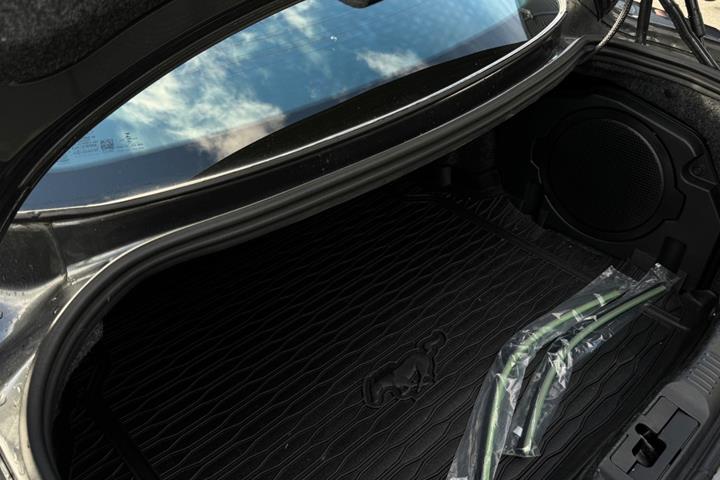 Grå Ford Mustang fra 2018