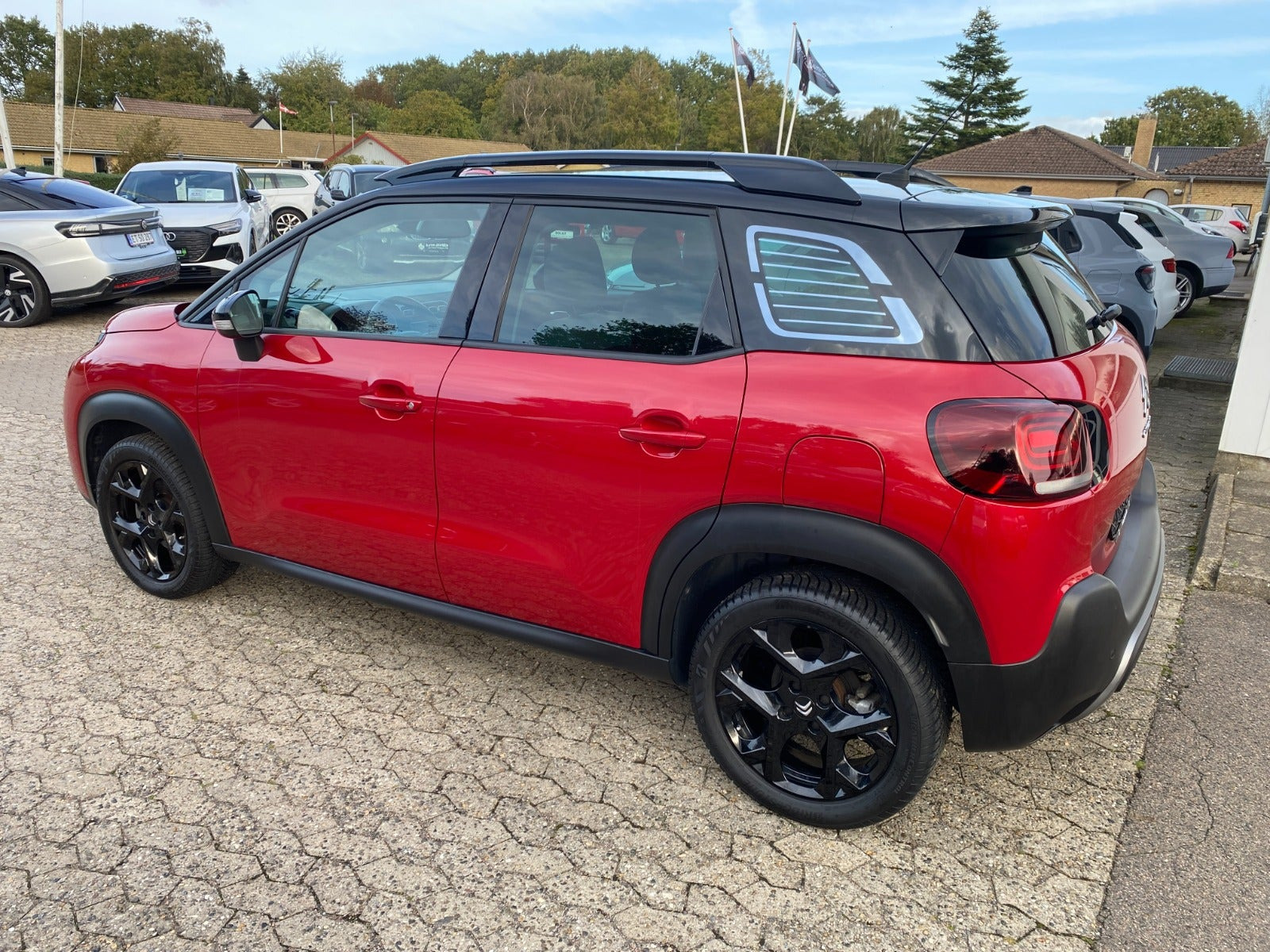 Rød Citroën C3 Aircross fra 2024