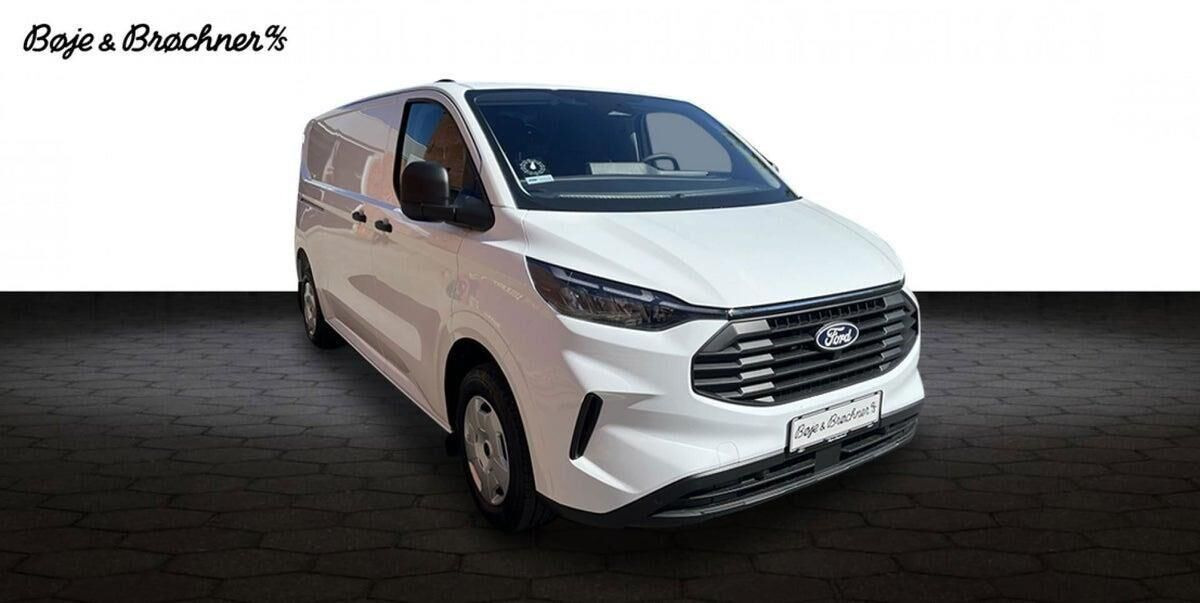 Hvid Ford Transit Custom 320 L2 fra 2026