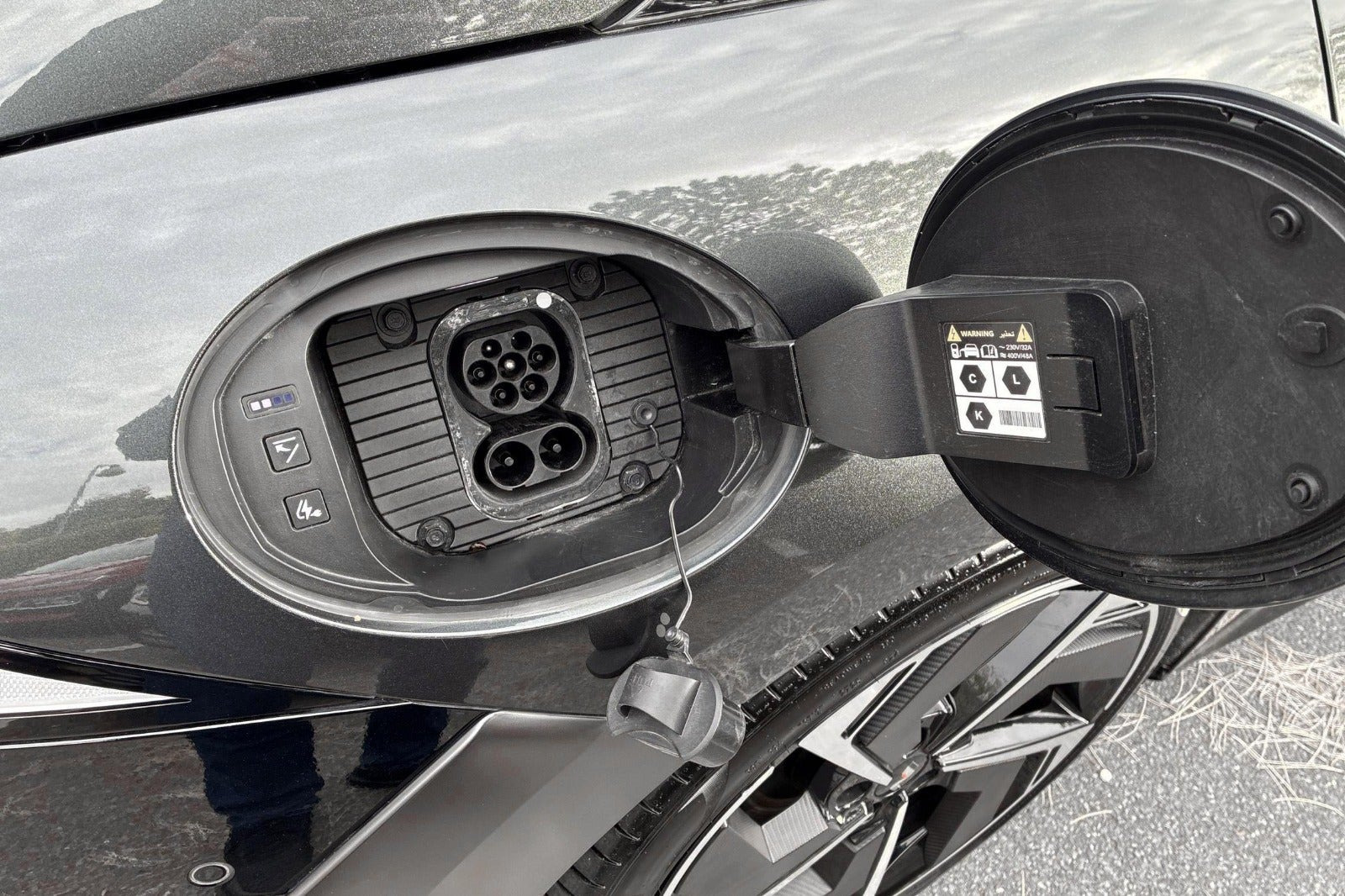 Grå Hyundai Ioniq 6 fra 2026