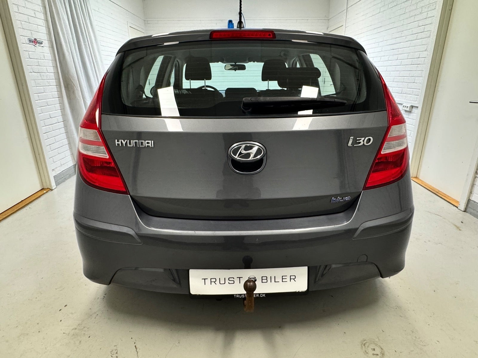 Grå Hyundai i30 fra 2011