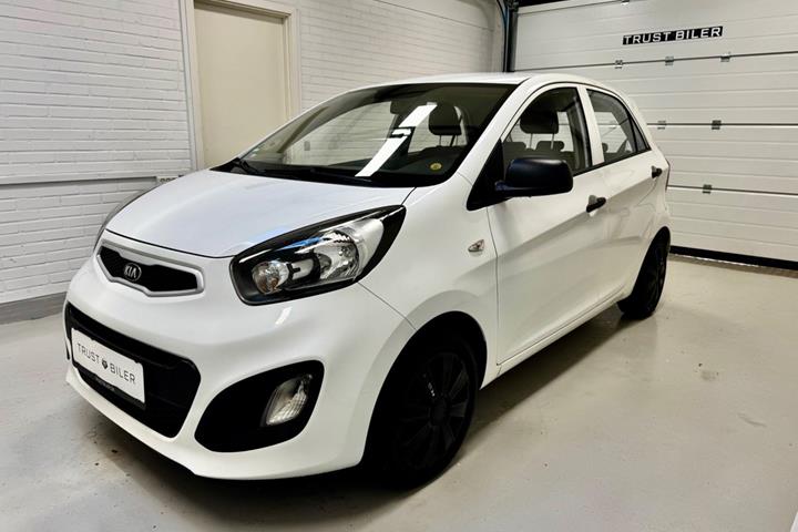 Hvid Kia Picanto fra 2014