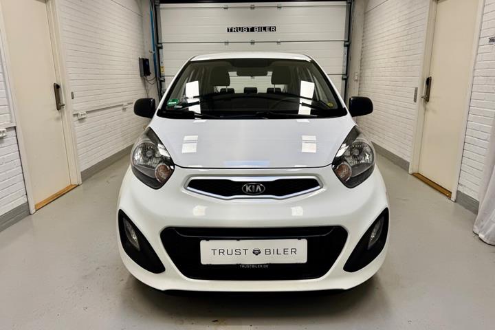 Hvid Kia Picanto fra 2014