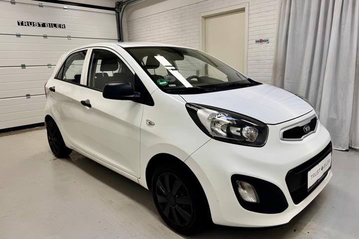 Hvid Kia Picanto fra 2014