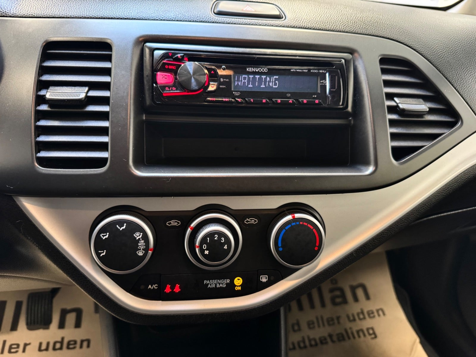 Hvid Kia Picanto fra 2014