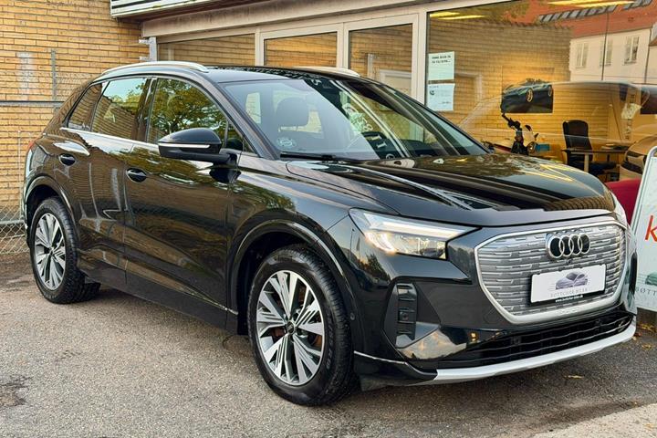 Sort Audi Q4 e-tron fra 2023