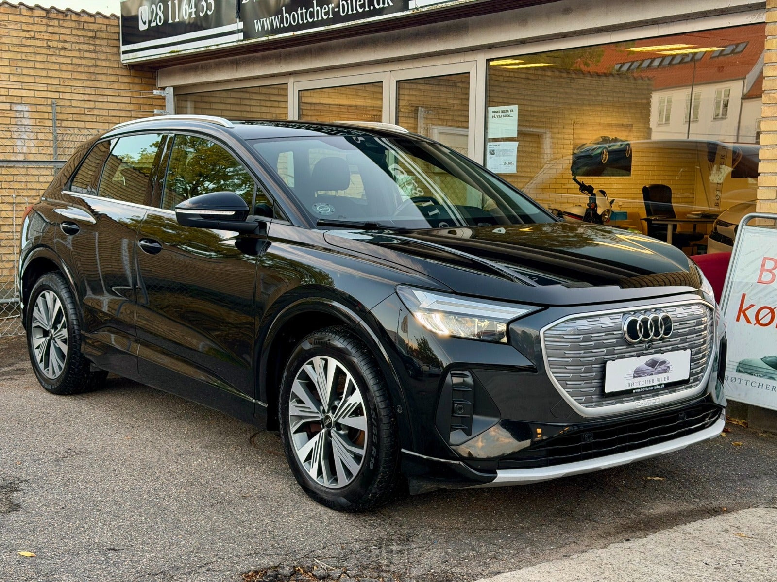 Sort Audi Q4 e-tron fra 2023