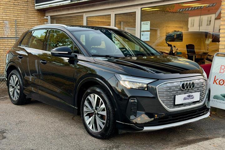 Sort Audi Q4 e-tron fra 2023