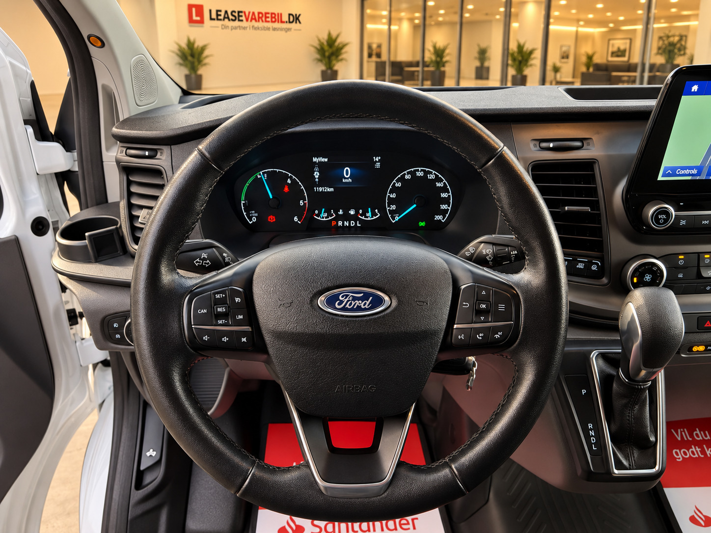 Hvid Ford Transit Custom 340 L1 fra 2021