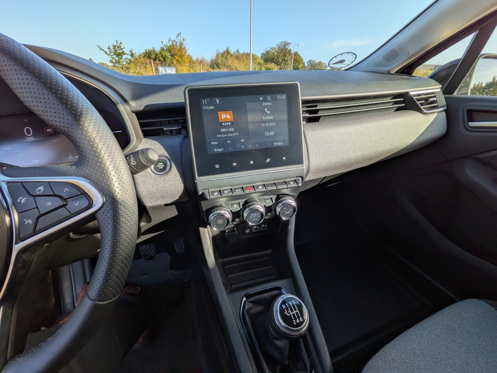 Sort Renault Clio V fra 2025