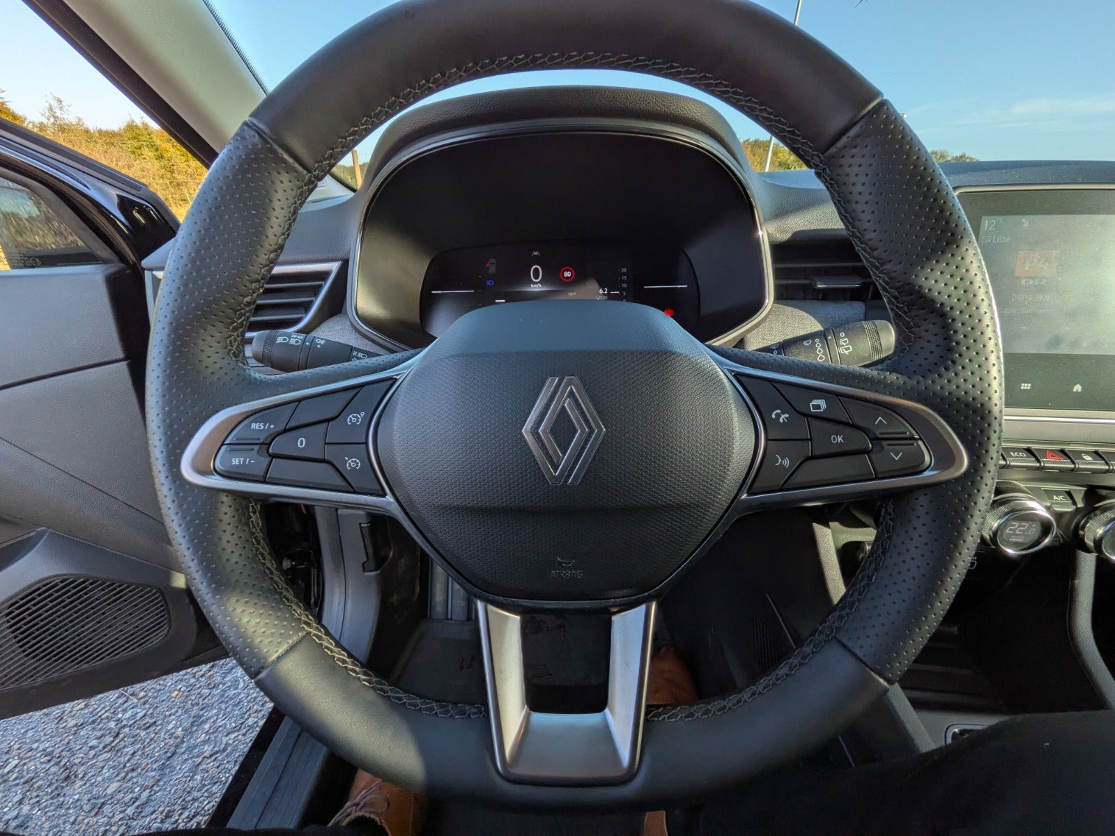 Sort Renault Clio V fra 2025