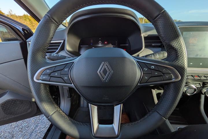 Sort Renault Clio V fra 2025
