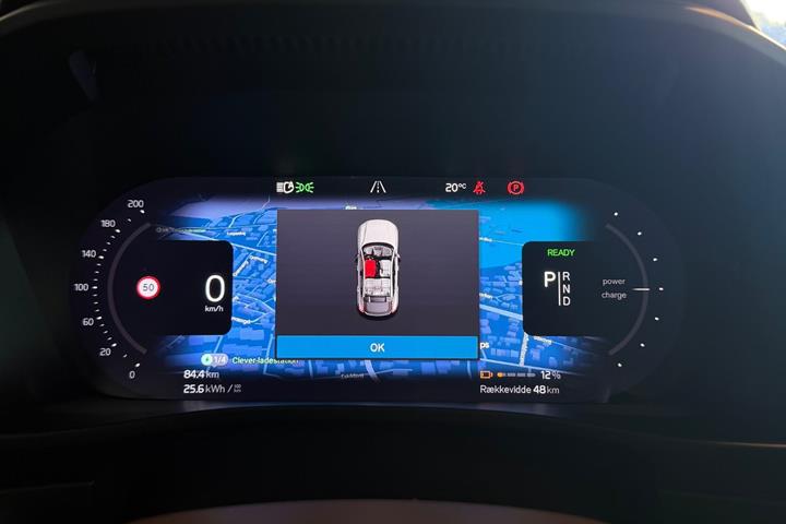 Hvid Volvo C40 fra 2022