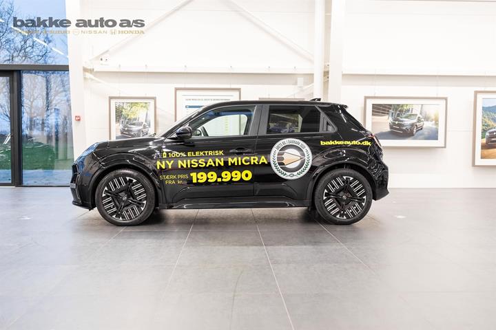 Sort Nissan Micra fra 2025