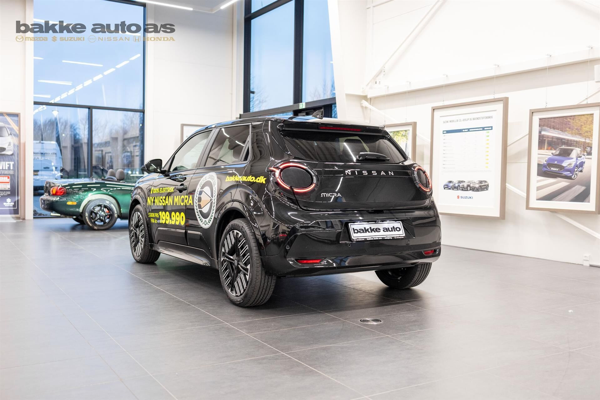 Sort Nissan Micra fra 2025