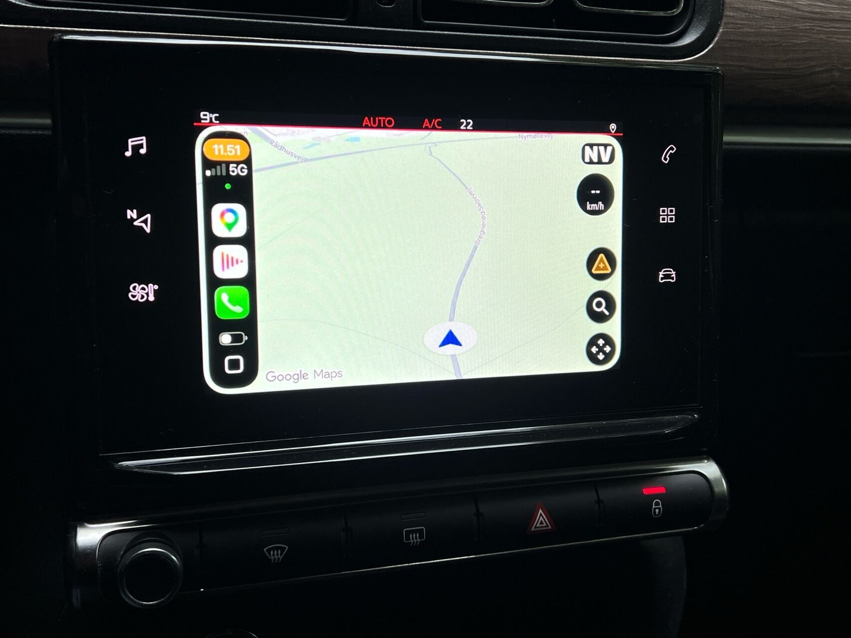 Rød Citroën C3 fra 2023