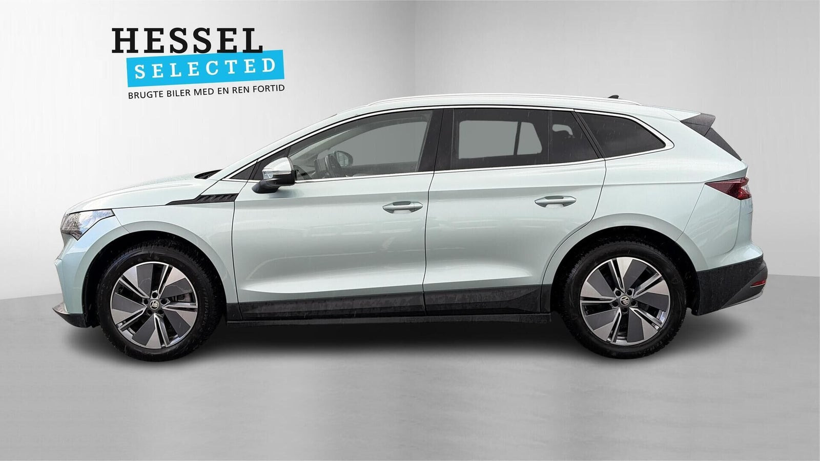 Grøn Skoda Enyaq fra 2021