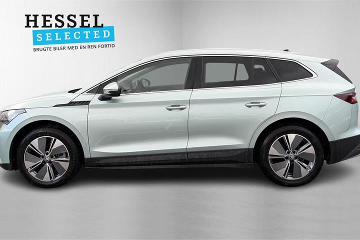 Grøn Skoda Enyaq fra 2021
