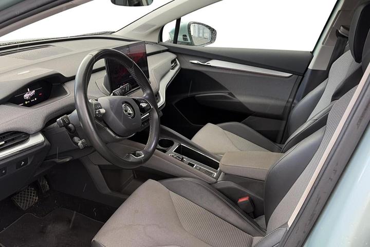 Grøn Skoda Enyaq fra 2021