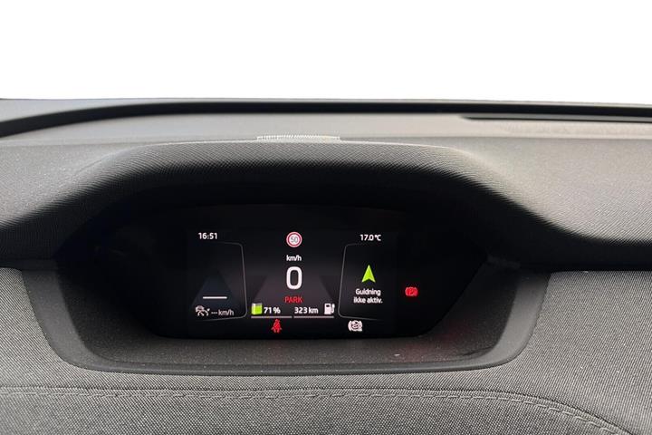 Grøn Skoda Enyaq fra 2021