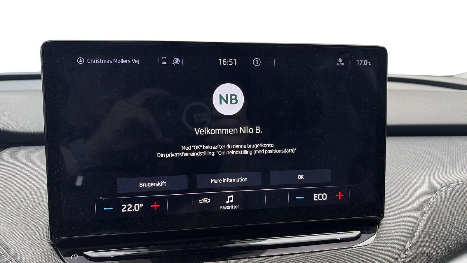 Grøn Skoda Enyaq fra 2021