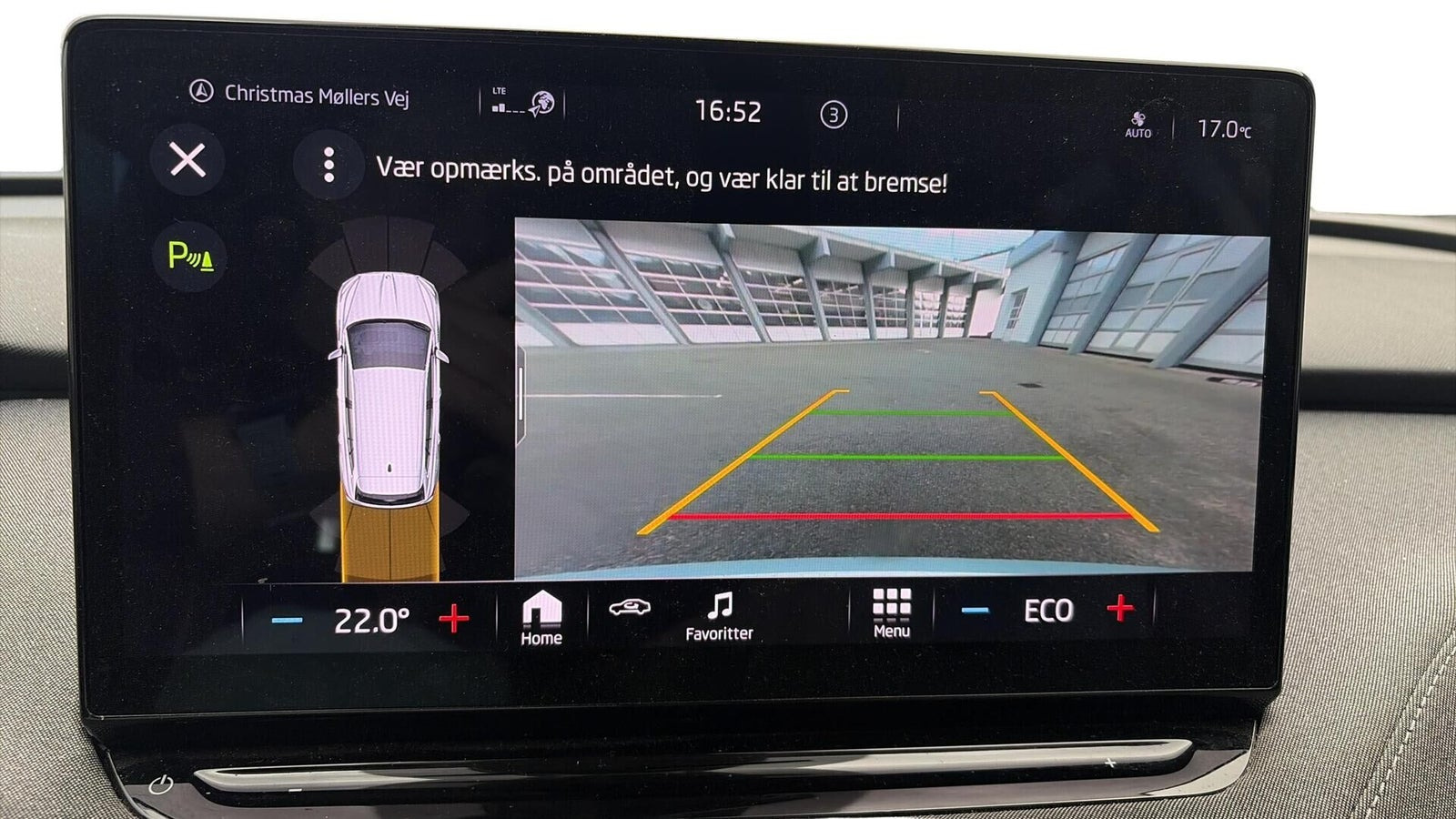 Grøn Skoda Enyaq fra 2021