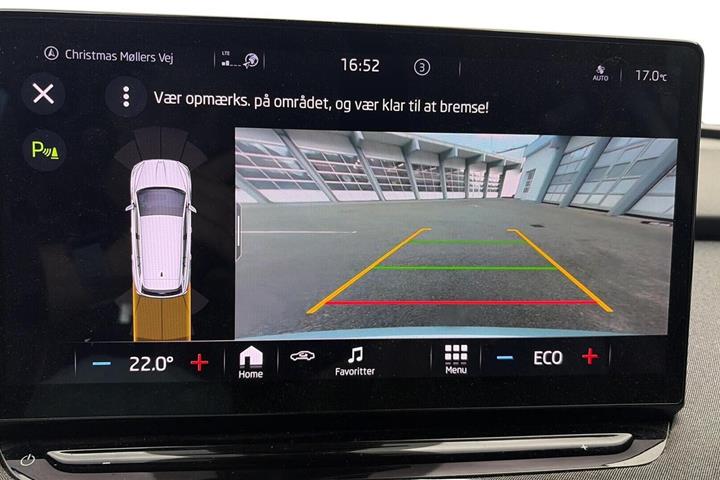 Grøn Skoda Enyaq fra 2021